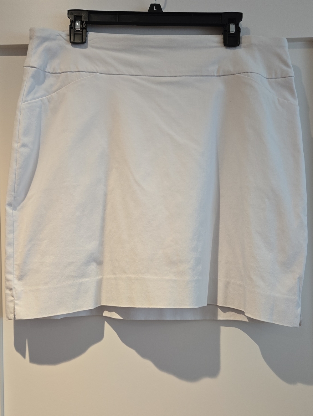 White Skort